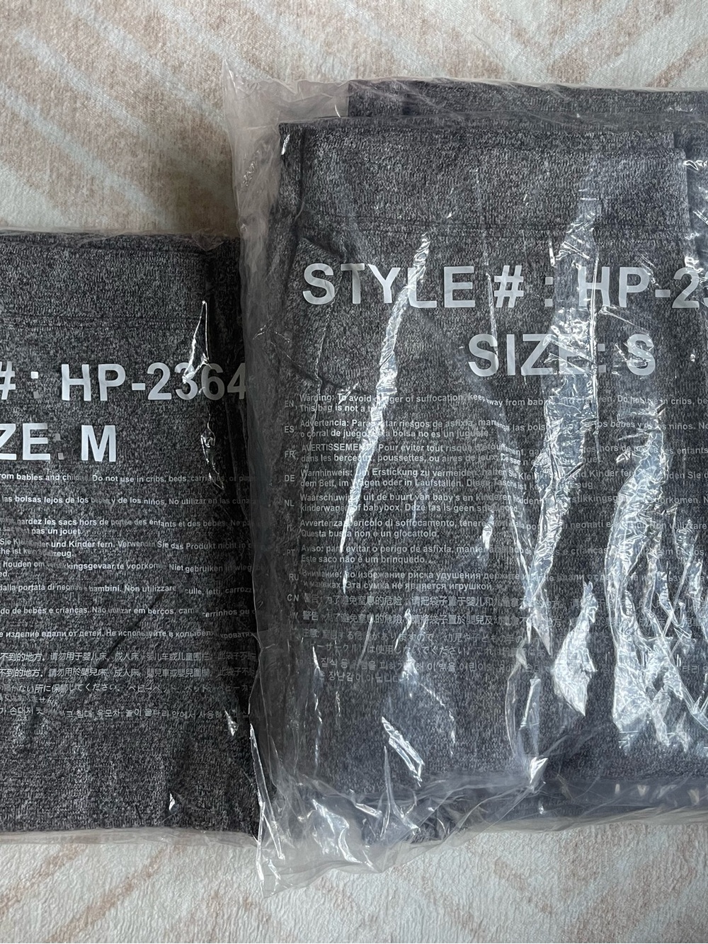 Zenana Hacci Melange Soft Pants – Black - Picture 3 of 3